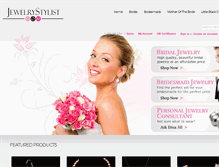 Tablet Screenshot of jewelrystylist.com